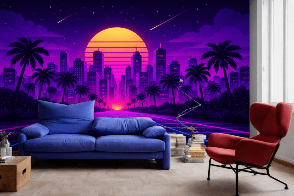 Neon Skyline Palette