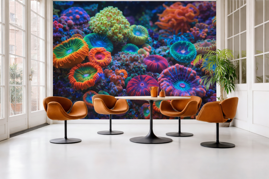 Vibrant Coral Garden