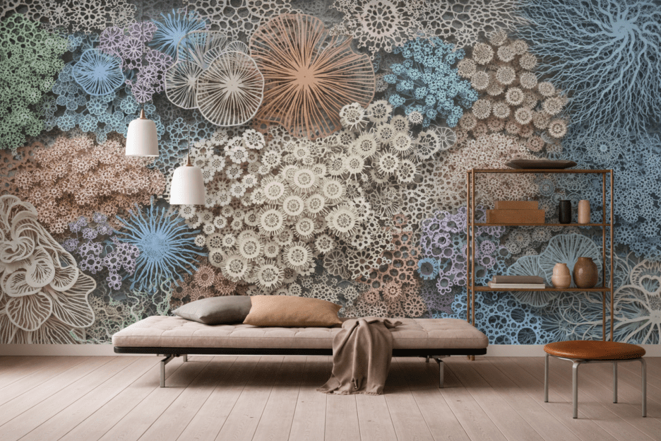 Coral Mosaic Fretwork