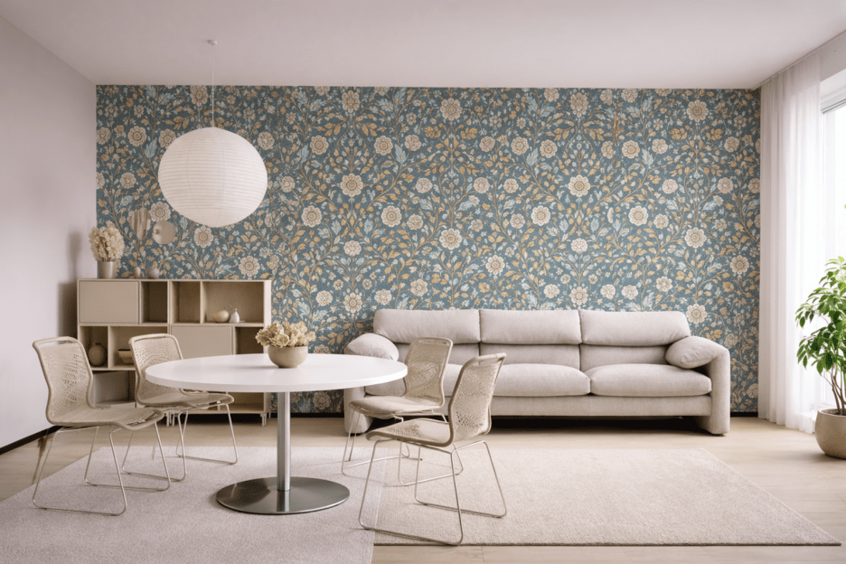 Granite Floral Canvas