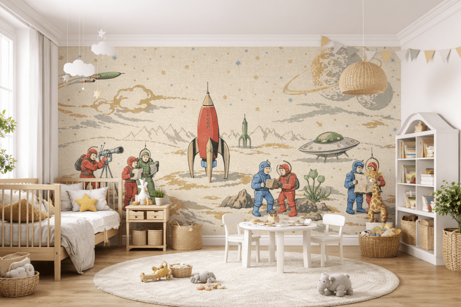 Galactic Exploration Scene