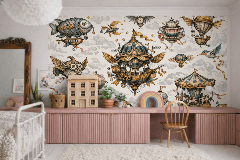 Whimsical Aviary Voyage