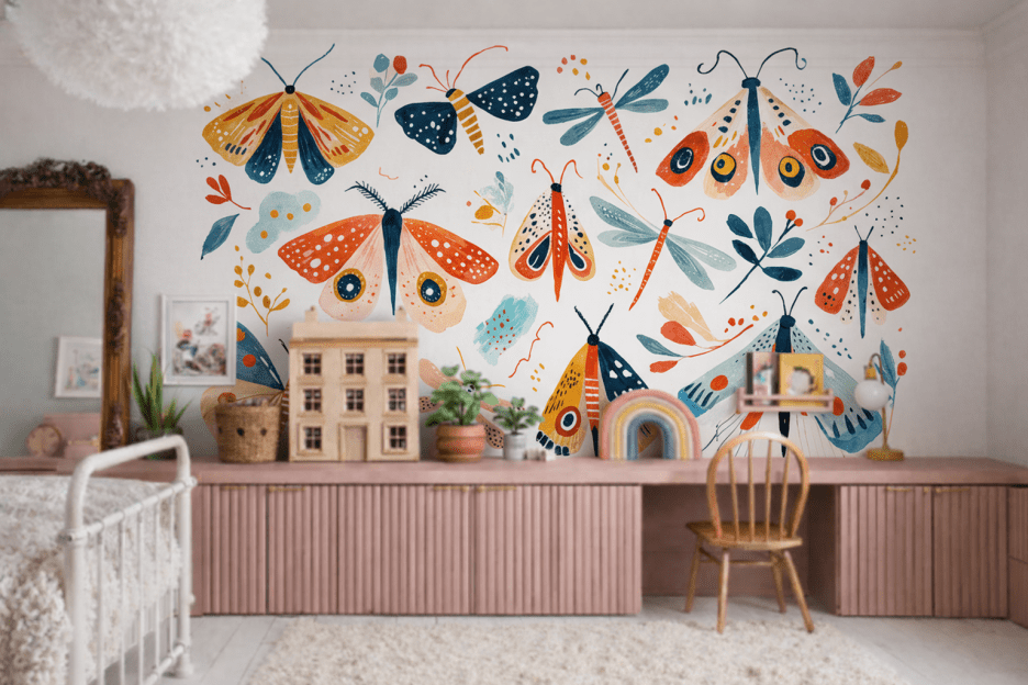 Flutterleaf Mural