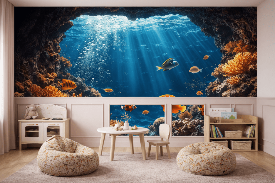 Coral Abyss Canvas