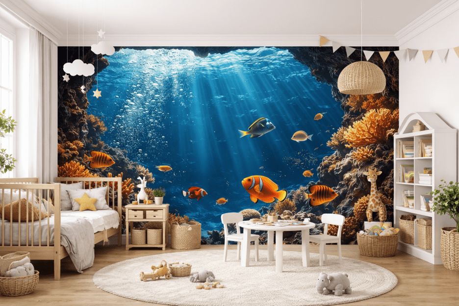 Coral Abyss Canvas