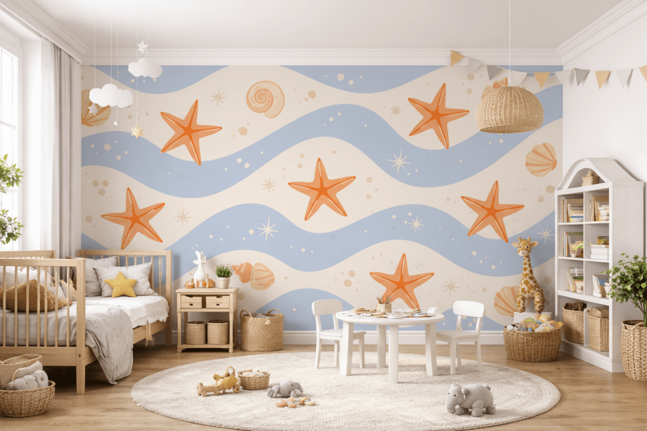 Coastal Whimsy Waves