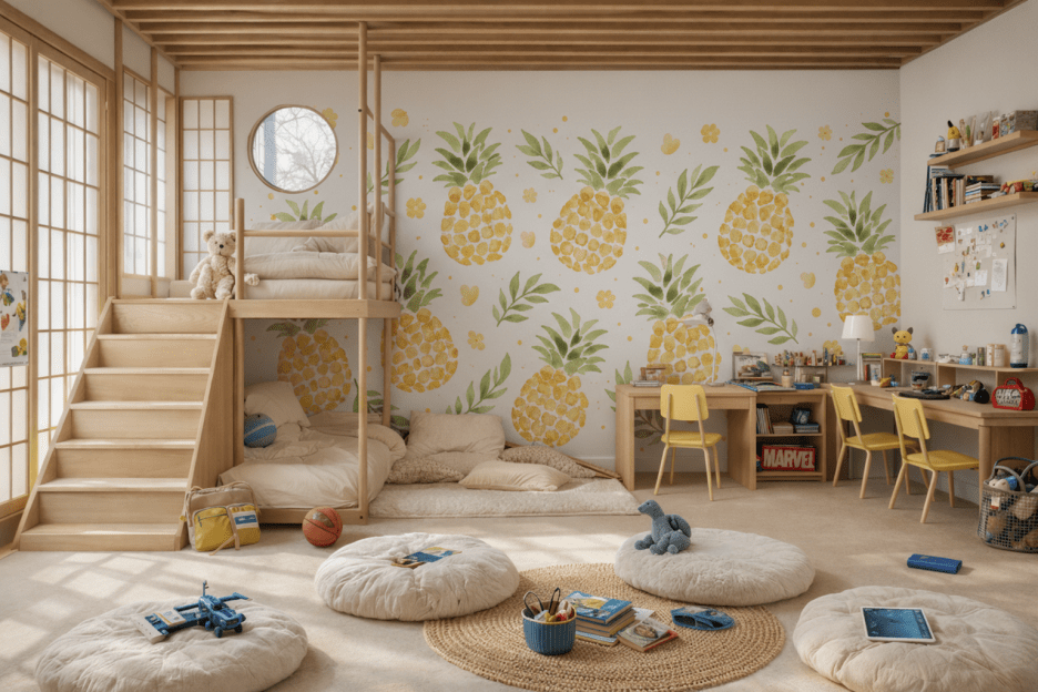 Tropical Pineapple Canvas