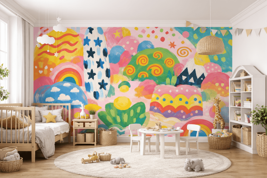 Whimsical Hillside