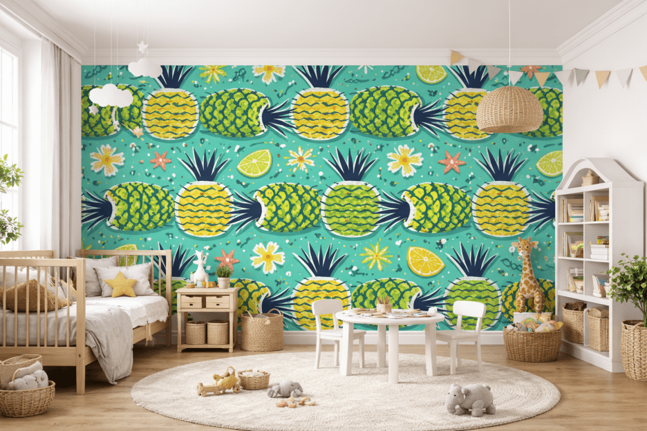 Tropical Pineapple Dreamscape