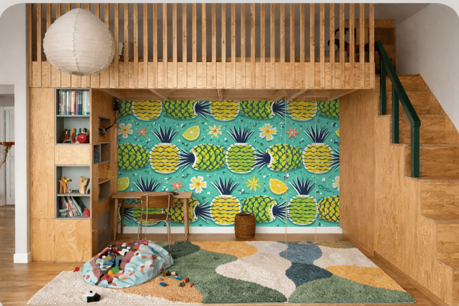 Tropical Pineapple Dreamscape