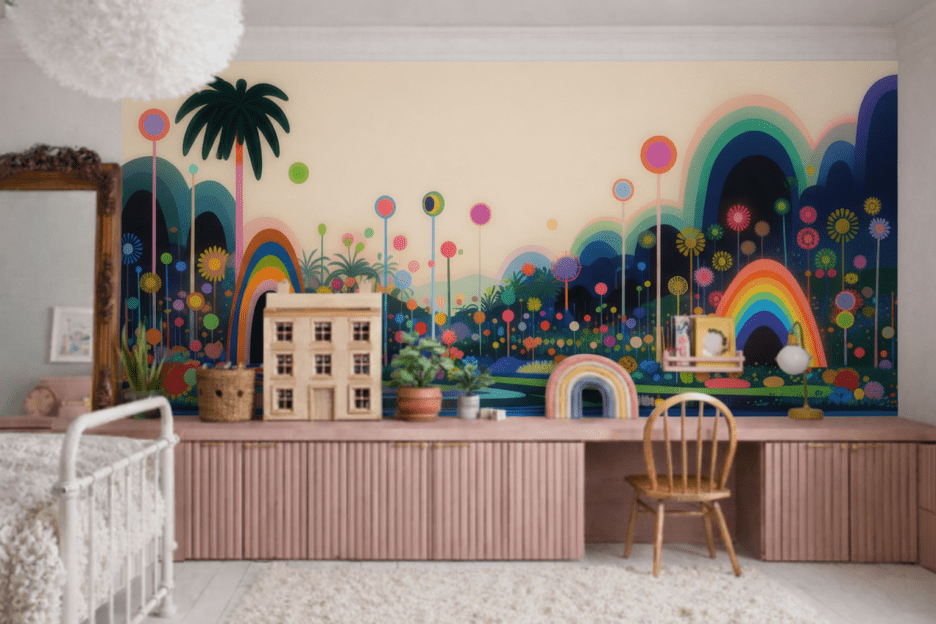 Vibrant Lagoon Reflection