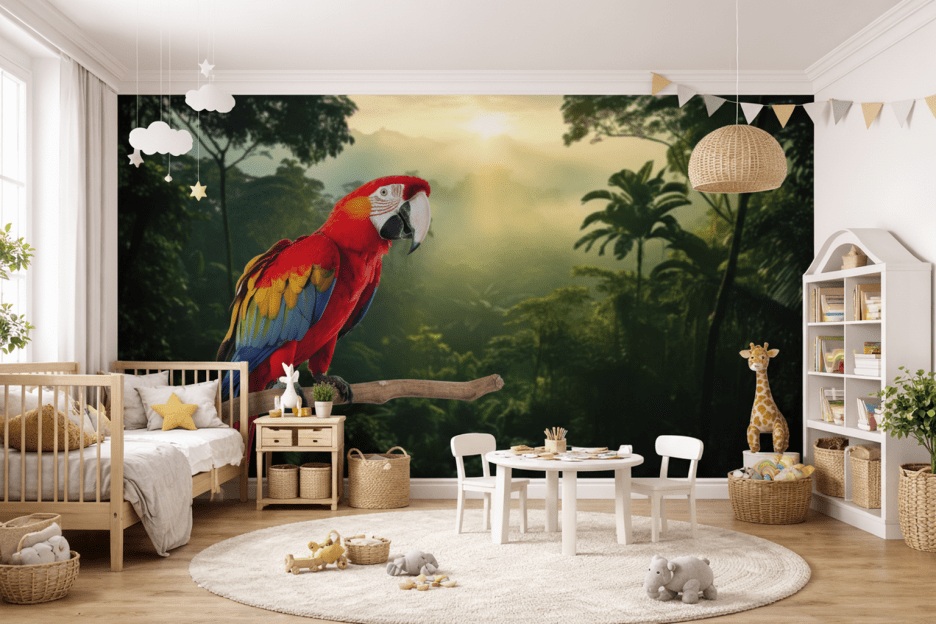 Scarlet Jungle Parrot