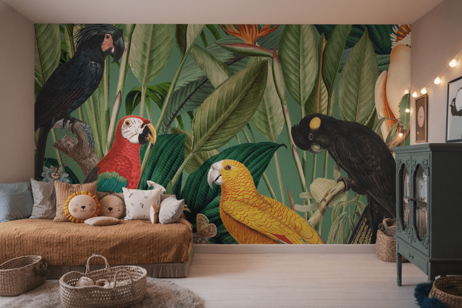 Exotic Feathered Canopy