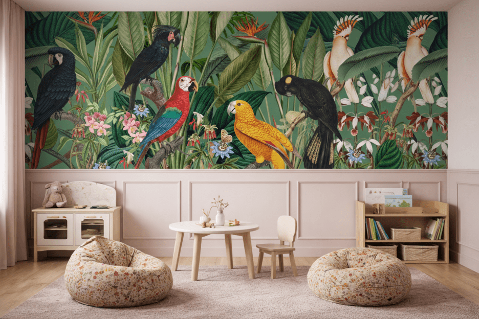 Exotic Feathered Canopy