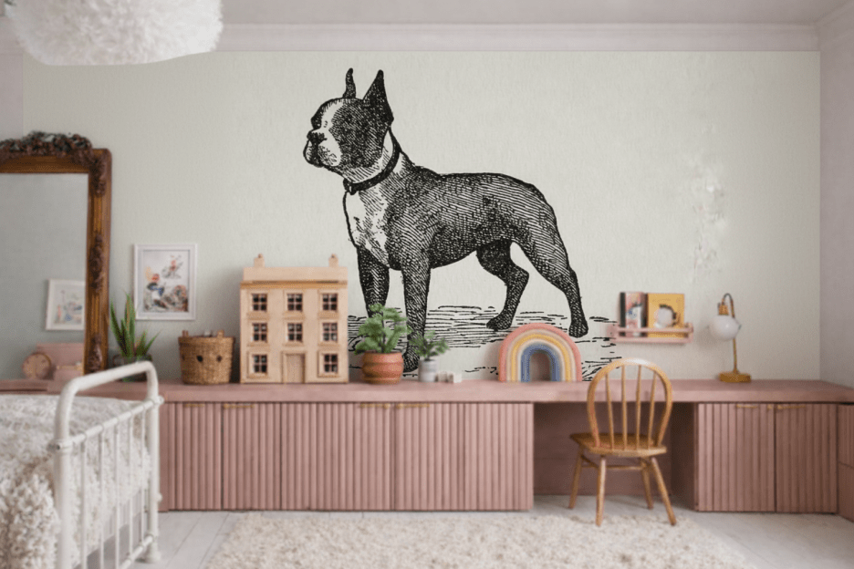 Dapper Canine Portrait