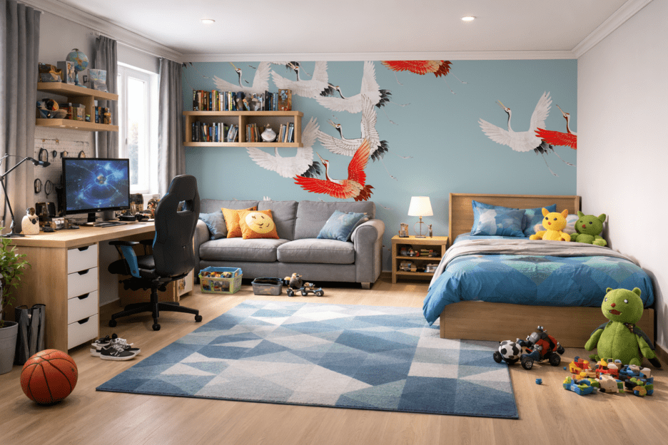 Crimson Crane Flight