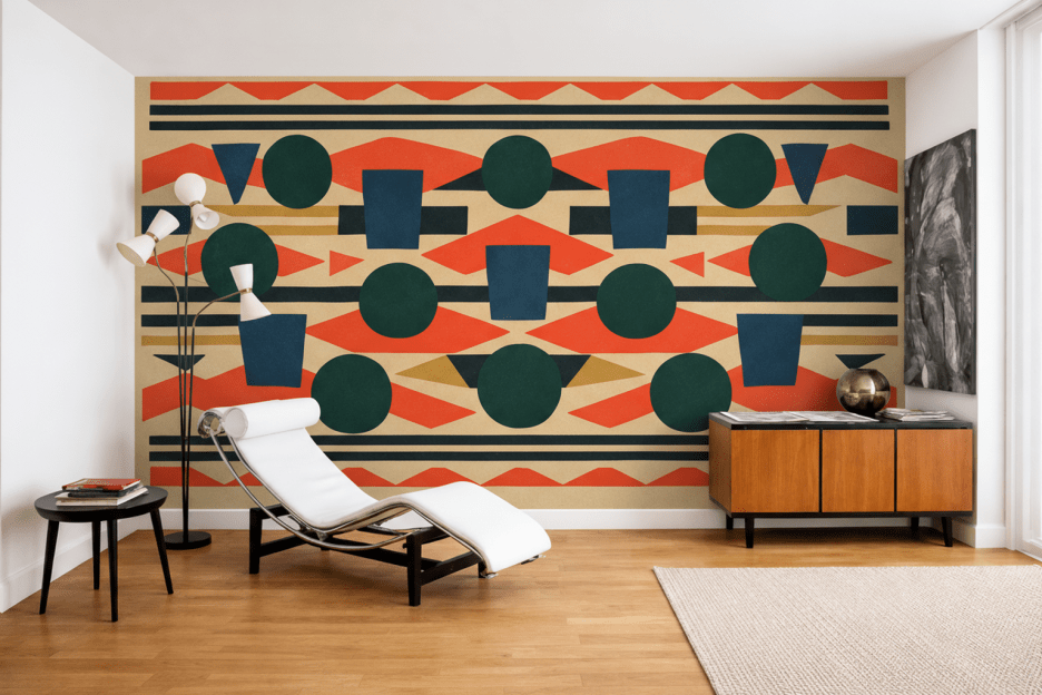 Ember Mosaic Canvas