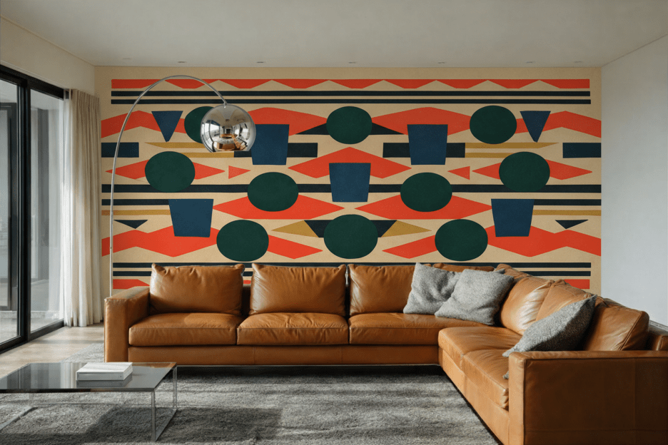 Ember Mosaic Canvas