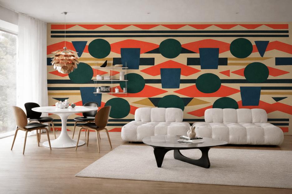Ember Mosaic Canvas