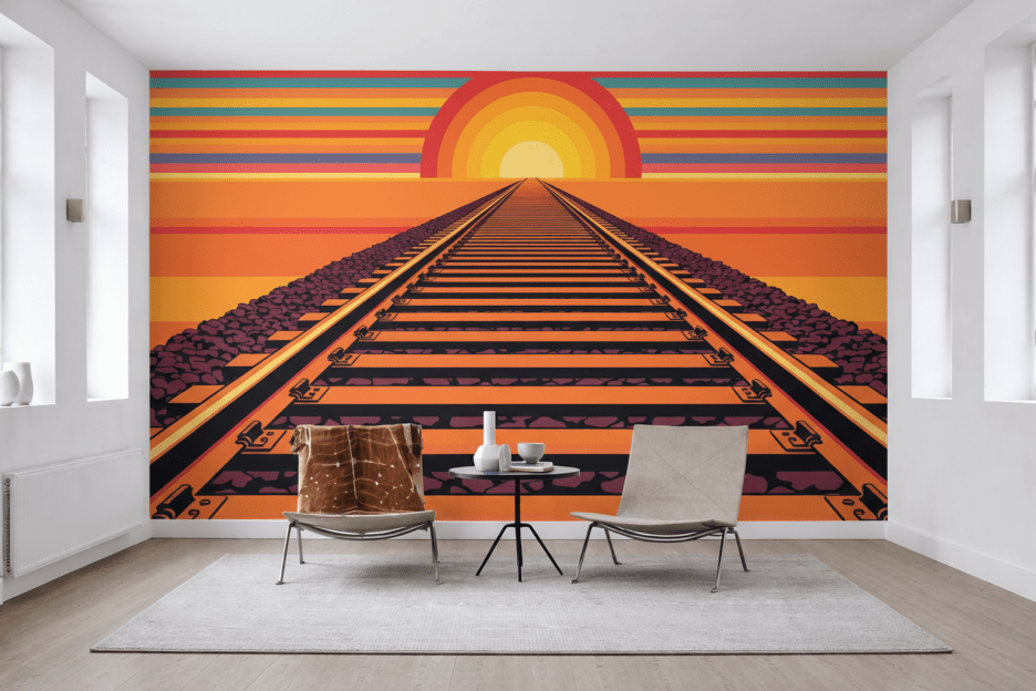 Golden Railway Vista