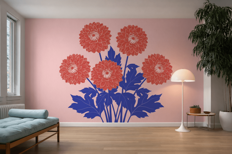 Crimson Dahlia Bouquet