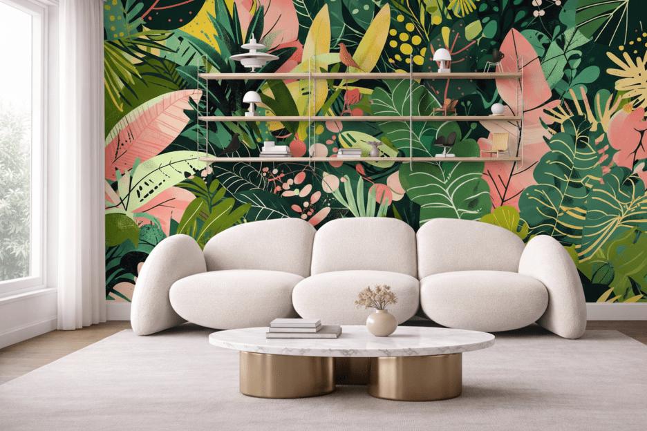 Quartz Flora Mosaic