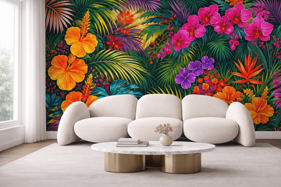 Tropical Inkbrush Oasis