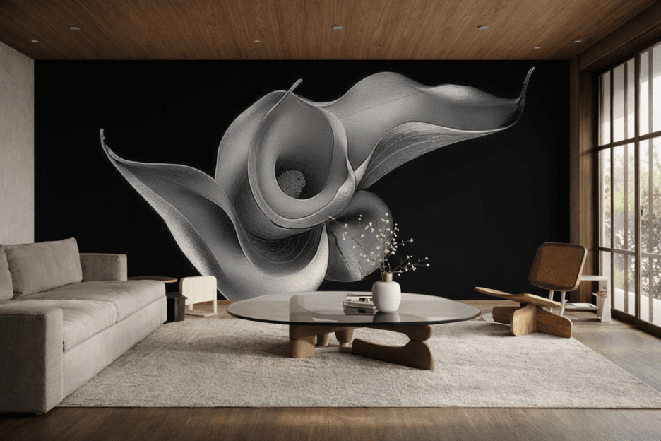 Curved Calla Embrace