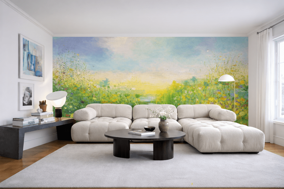 Sunlit Meadowscape