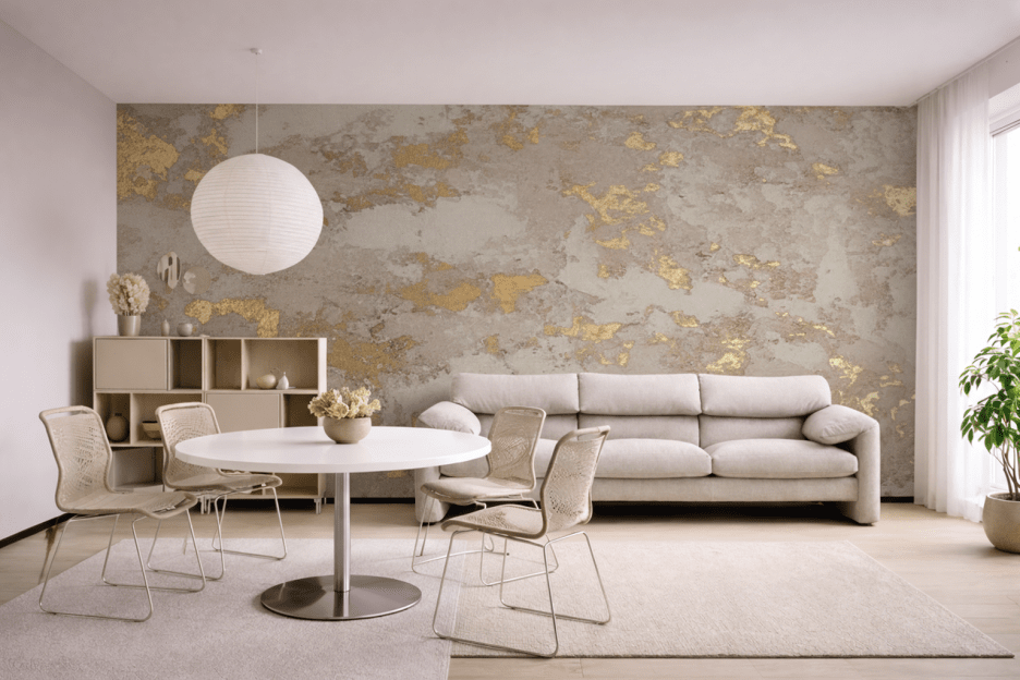 Fragmented Gold Veins