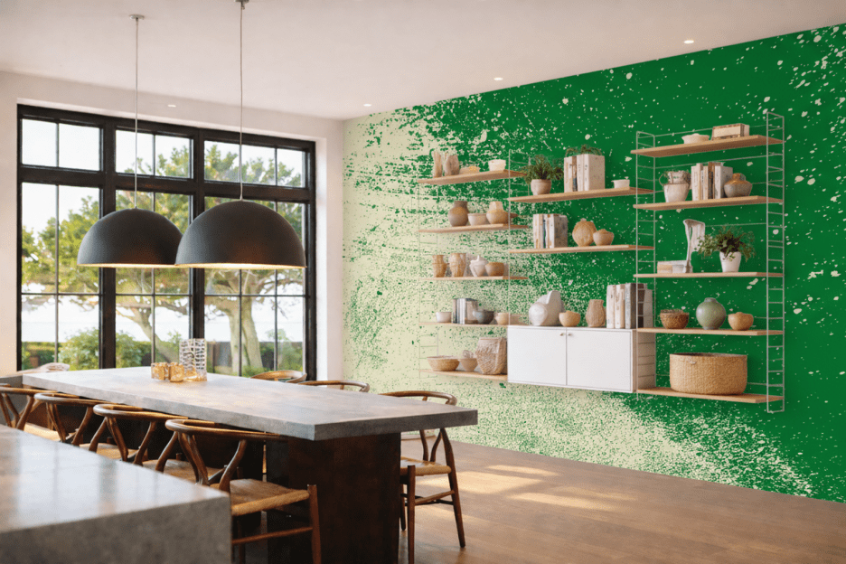 Verdant Brushstroke