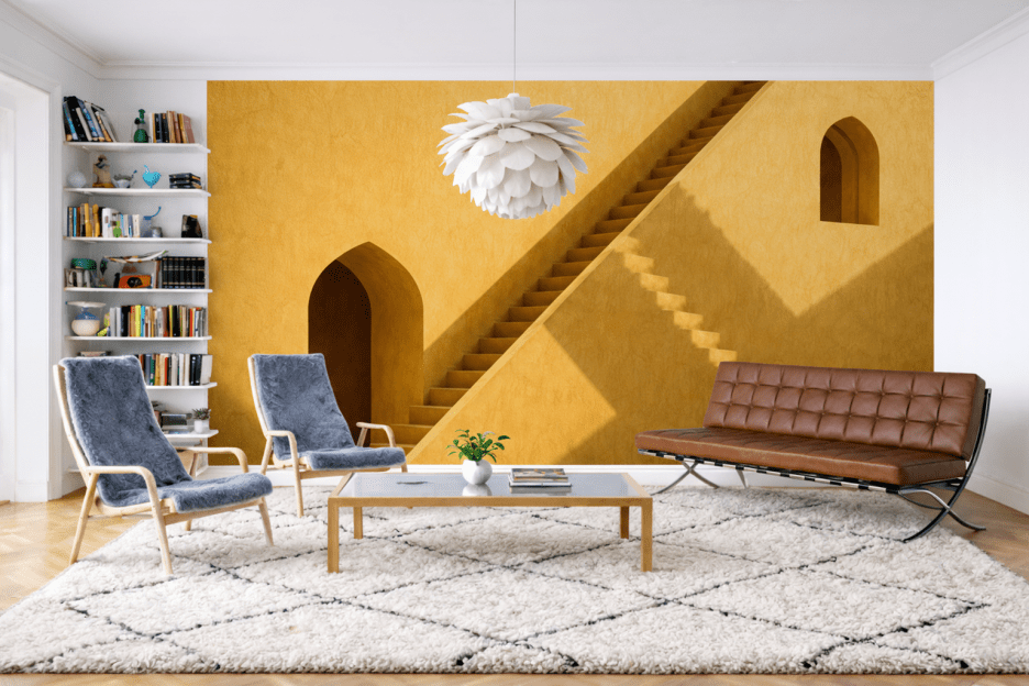 Ochre Stairwell