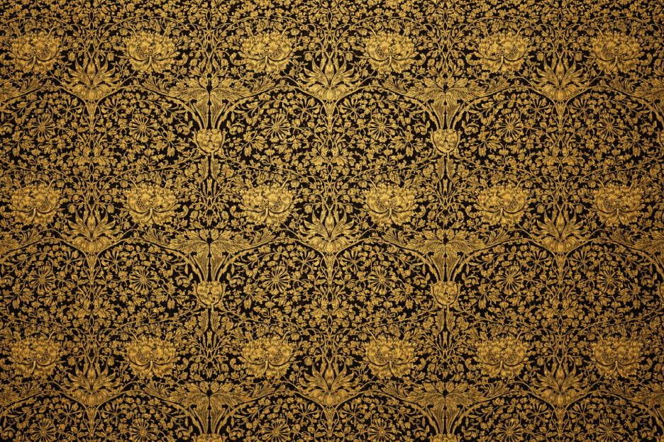 Golden Embroidery Pattern