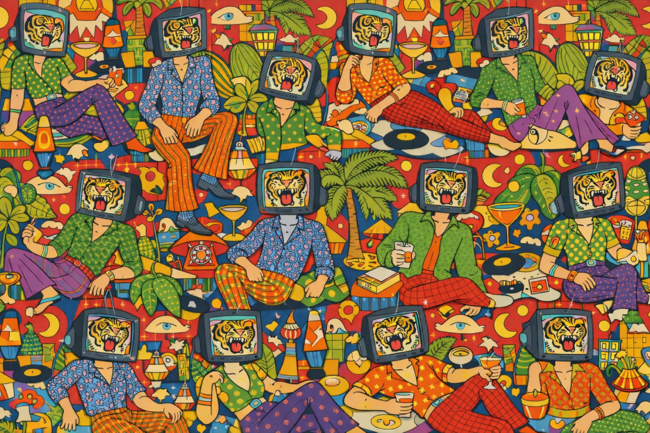 Retro Tiger Vision