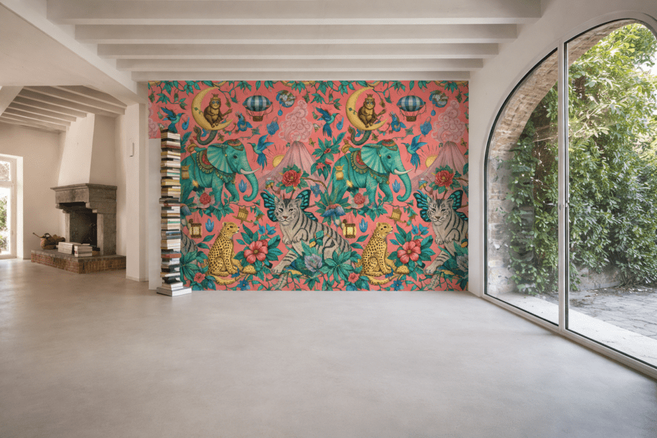 Enchanting Jungle Tapestry