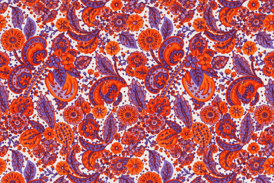 Vibrant Paisley Swirl