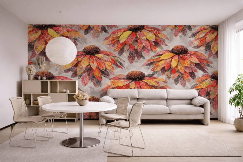 Sunset Petal Mirage