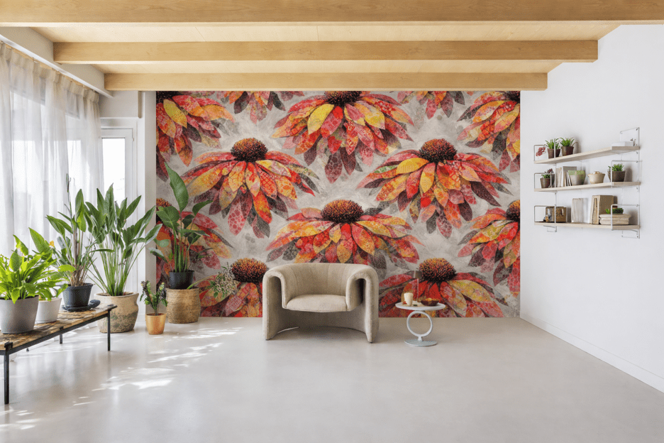 Sunset Petal Mirage