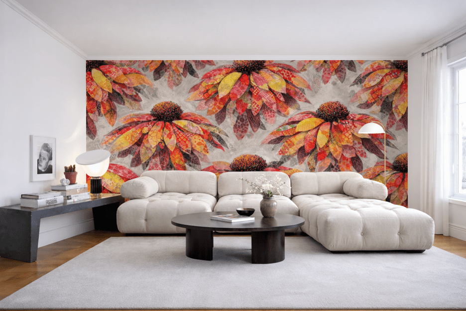 Sunset Petal Mirage