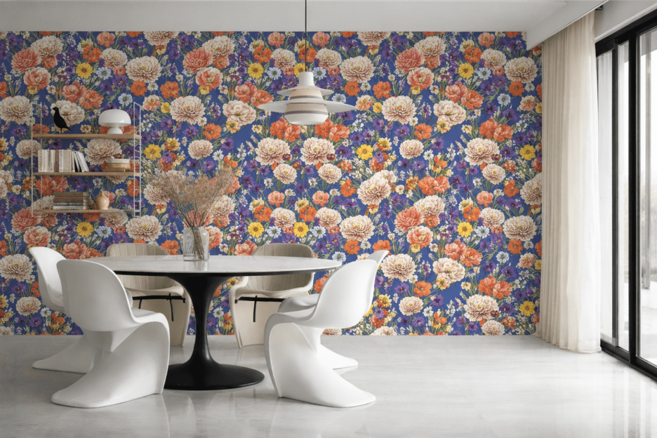 Whimsical Petal Canvas