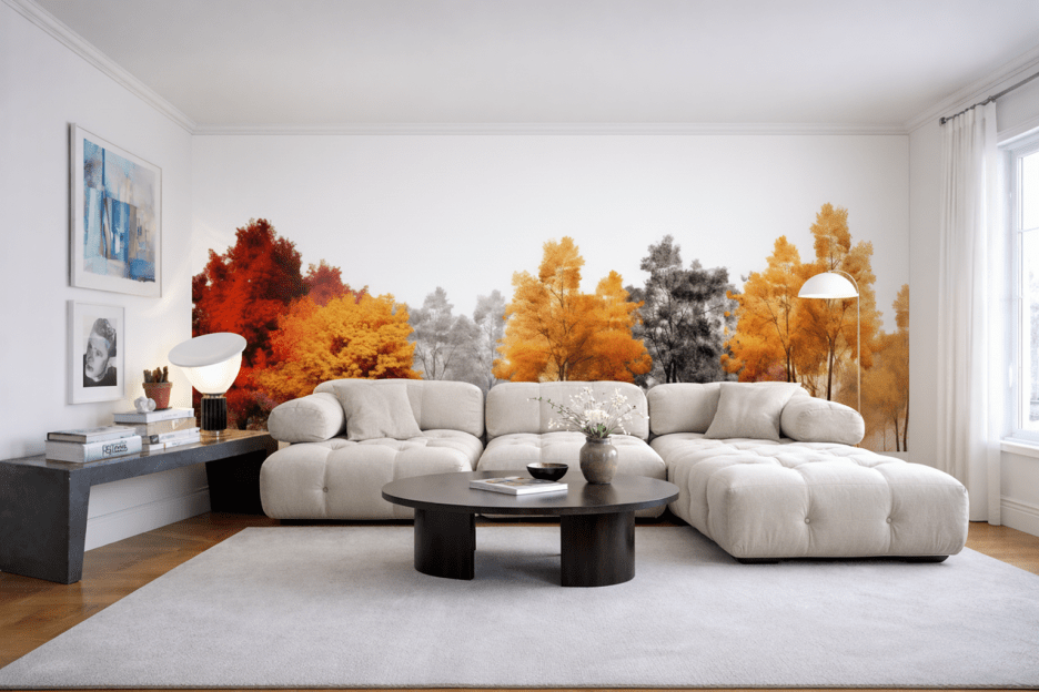 Amber Silhouette Grove