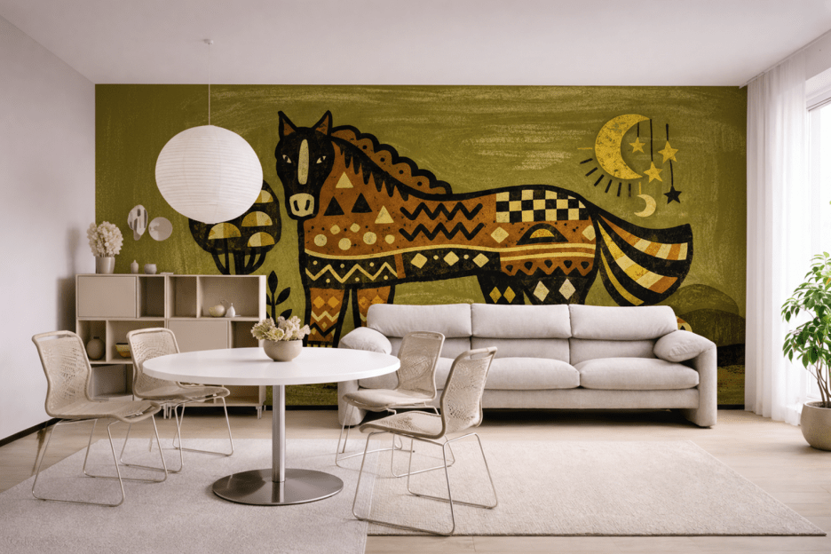 Patterned Equine