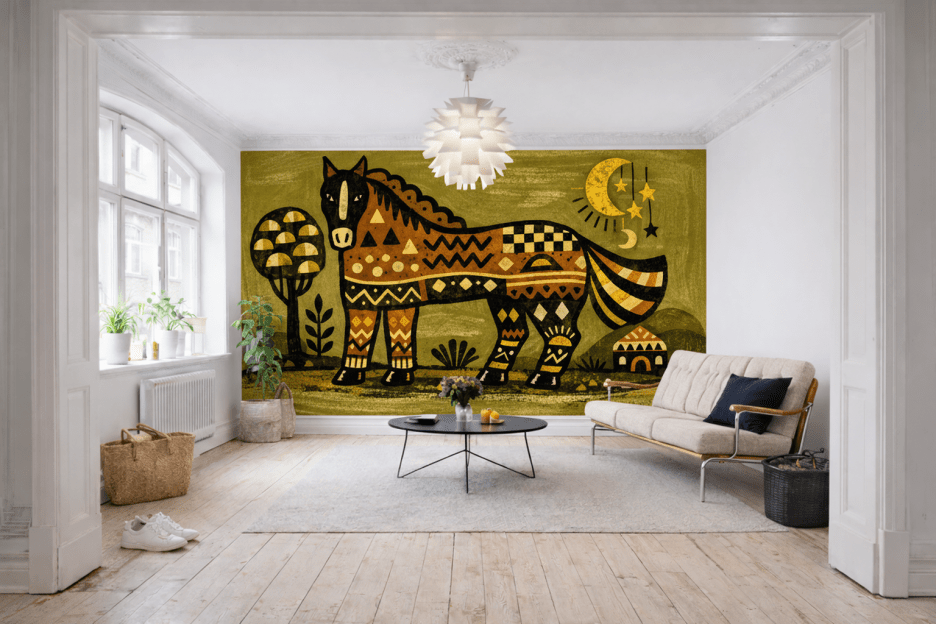 Patterned Equine
