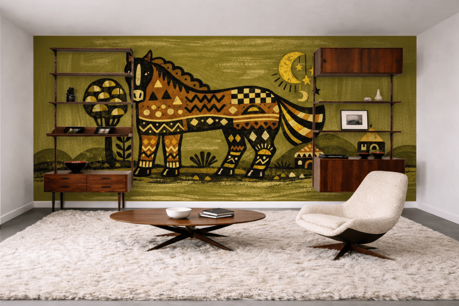 Patterned Equine