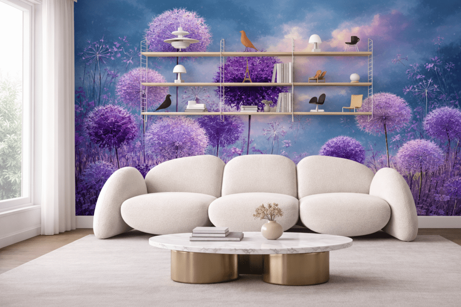 Violet Sphere Garden