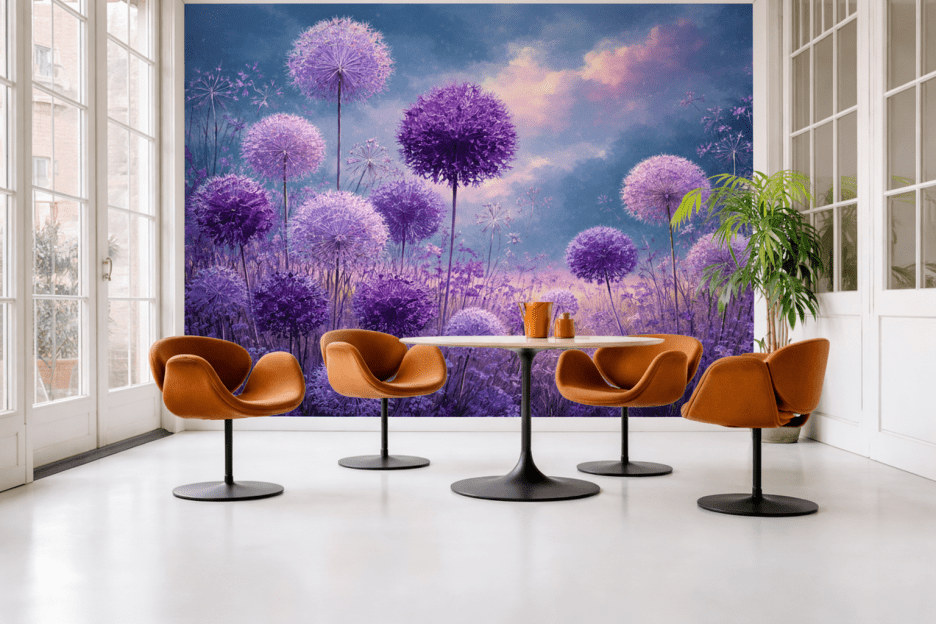 Violet Sphere Garden