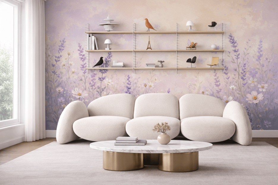 Lavender Meadowscape