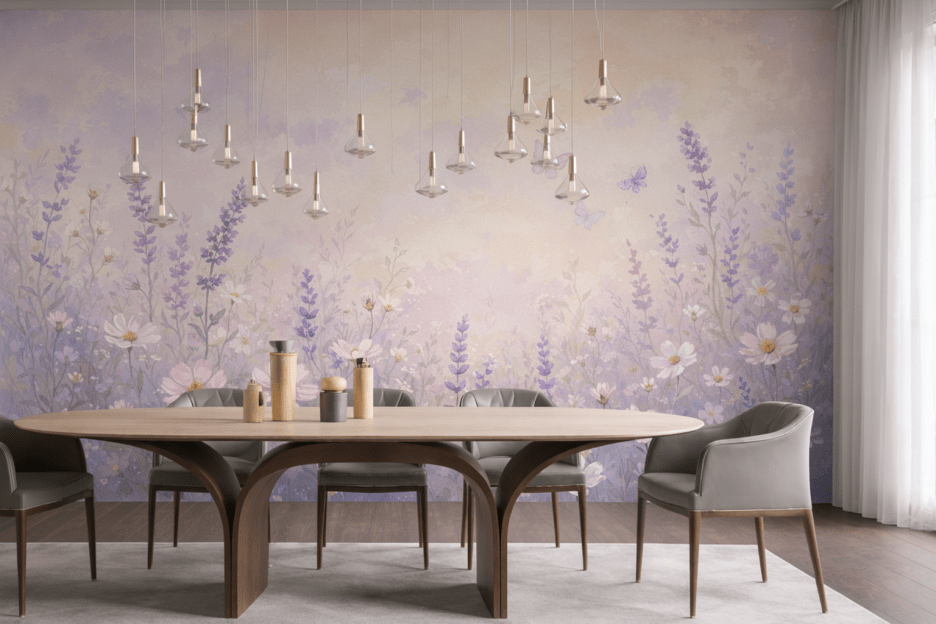 Lavender Meadowscape