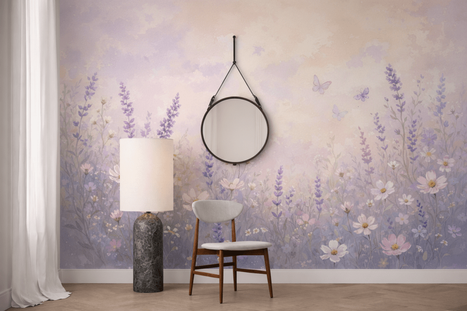 Lavender Meadowscape