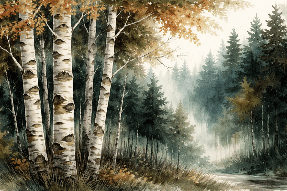 Whispering Birch Thicket